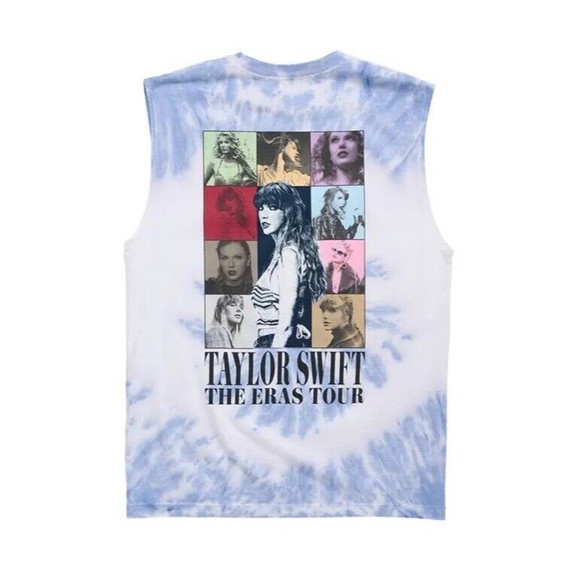 Taylor Swift Tops - Taylor Swift The Eras Tour Tie Dye Tank Top, NWT Official Merch